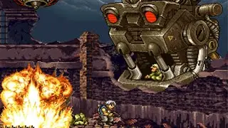 Metal Slug 4 All Bosses (No Damage With Ending) Arcade
