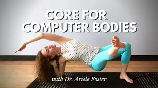 Computer Body Core Yoga: Stiff from time on your laptop? Also want a stronger core? Take this class