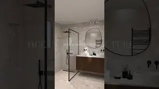 Conception salle d&rsquo;eau. #architecture #astuce #decoration #renovation #decor #interior #bathroom