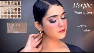 Morphe Truth or Bare palette / Honest review +eyemakeup look ✨is it worth it ? Watch Till End  #yt 