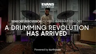 Introducing Sensory Percussion Cymbal & Hi-Hat Sensors | EVANS Hybrid