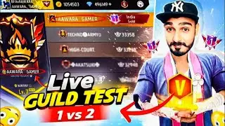 Free Fire Live V Badge Aawara Gamer Guild Test ✨ #freefire #firefirelive