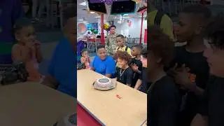 Military dad surprises son at birthday party #shorts