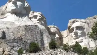 Rocks from blasting of Mount Rushmore