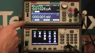 Short Demonstration of How the 2281S Battery Simulator Emulates a Battery and How the 2450 Source Me