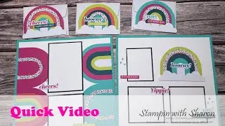 Quick Video - Rainbow Celebration Kit by Stampin' Up!
