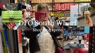 DFO South Wharf Shopping Spree 🔥 💖 || The Biggest Outlet Mall in Melbourne!! || #dfo #shopping 