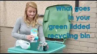 Waste recycling Glass metal plastic