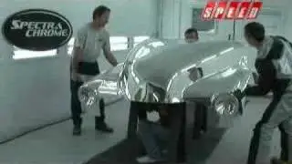 Making Of Grave Digger 25th Anniversary ... Chrome Paint