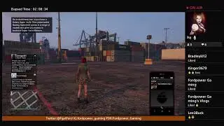 Gta 5 Online Livestream PS4 - HotWheelStunts Playlist Host by MonsterFox2012...Road to 300 Subs