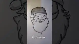 Santa Claus drawing step by step//how to draw Santa Claus for beginner #shorts