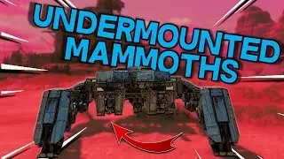 Undermounted Mammoths Tripod Spider Build -- Crossout