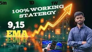  Scalping Strategy || 9 and 15 EMA strategy || The Trade Room || ENGLISH SUBTITLE ||#banknifty