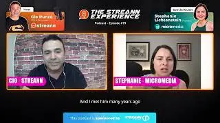 Stephanie Lichtenstein Ramos from Micro Media Marketing was our guest on The Streann Experience.💥