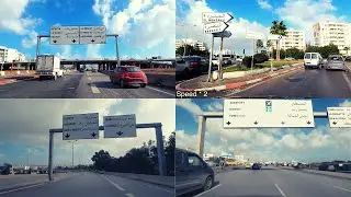 Tunis to Riadh El Andalous, Tunisia 🇹🇳 4k || تونس,  رياض الأندلس