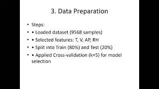 Combined Cycle Power Plant Model Presentation