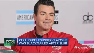 Papa John's founder: I was blackmailed