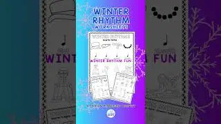 Winter Music Rhythm Activity Printables