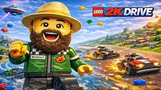 Building & Racing My FIRST Car LIVE! | LEGO 2K Drive 🚗🧱 Part 1-1