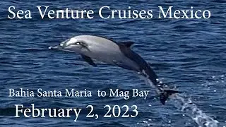 Sea Venture Cruises Mexico - Bahia Santa Maria to Mag Bay, Mexico - Feb 2, 2023 - EP 147