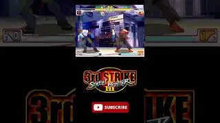 [Arcade] Street Fighter3 3rd 12oser VS Nica K.O #retro #capcom