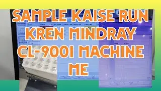 Cl-900i me Blood sample ko kaise Run kren ? How to run a sample in the Cl-900i Immunology Machine ?