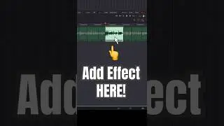 Add Audio Effects to a Single Clip - DaVinci Resolve