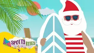 Santa in the Sun ☀ - Official Lyric Video [Spotty Kites}