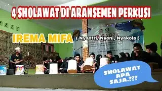 SERU BANGET..!!! 4 SHOLAWAT DI ARANSEMEN OLEH PERKUSI