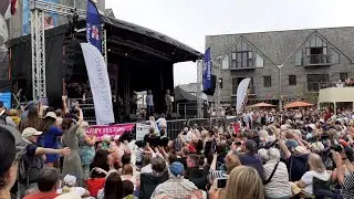 FISHERMAN'S FRIENDS. Falmouth international Sea Shanty Festival. 18/6/2013.