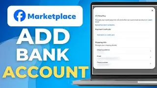 How To Add Bank Account On Facebook Marketplace (EASY)