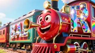 Choo Choo ABC Train 🚂🎵 | Alphabet Song for Kids | Nursery Rhymes & Learning Songs for Children