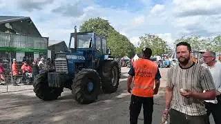 Tractors parade after Historic Tractor Show Panningen 2023 organized by HMT KLEP