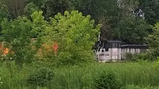 Mystery Switchers trailing on BNSF  Beardstown sub manifest Litchfield IL 6/11/22