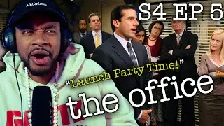 FILMMAKER REACTS to THE OFFICE Season 4 Episode 5: Launch Party Part 1