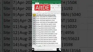 How to Delimited & Fixed Width in Easy Way. Try this. (Shortcut no #5)