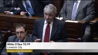 Willie O'Dea questions Eamon Gilmore on Water Charges