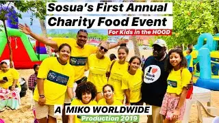 LIVE: SOSUA- Miko Worldwide First Annual Charity Food Drive Event - Sosua Beach 🏖 (Must See!) 🔥