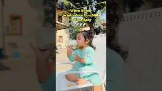 How to Transition from Breastmilk/Formula to Cow&rsquo;s Milk 🍼 #shorts