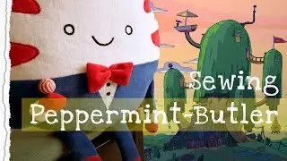 How to sew a plushy: Peppermint butler!