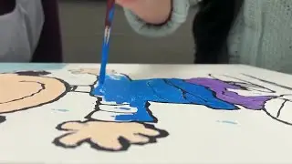 &lsquo;Art is therapeutic&rsquo;: Providence Alaska paint &lsquo;Peanuts&rsquo; murals during Peanuts Worldwide Paintfest