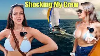 My Crew are SHOCKED to see my old Boat I sailed 15,000 miles in
