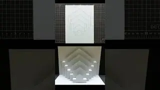 Origami Architecture｜Pop Up Card Design｜JR PAPER ART #art  #diy #architecture