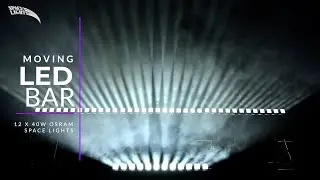 SPACE LIGHTS MOVING BAR PIXEL ZOOM 12 X 40W RGBW