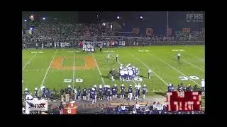 Oswego vs Oswego East W 33-21 October 17, 2025 1st half 