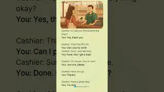 Paying at the Store 💳 Easy English at Checkout