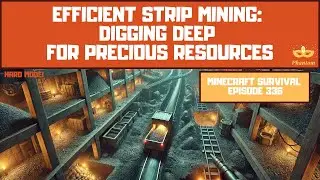 Efficient Strip Mining: Digging Deep for Precious Resources - Let's Play Minecraft S01E336