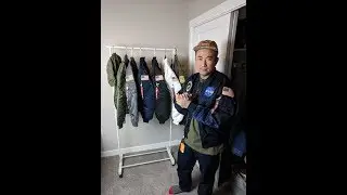 2017-12-04 Alpha Industries Flight Jacket Review Nasa MA-1 L-2B Kanye West