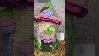 Newwww #crochet #amigurumi #crochettutorial #crocheting #house #flowers #fleur #maison