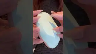 ASMR tapping on hair brush #asmr #tappingsounds #anxiety